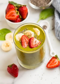 Strawberry Spinach Smoothie